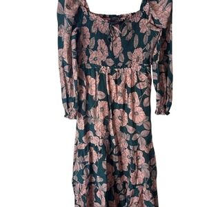 green emerald velvet dress Vineyard Vines main image 0